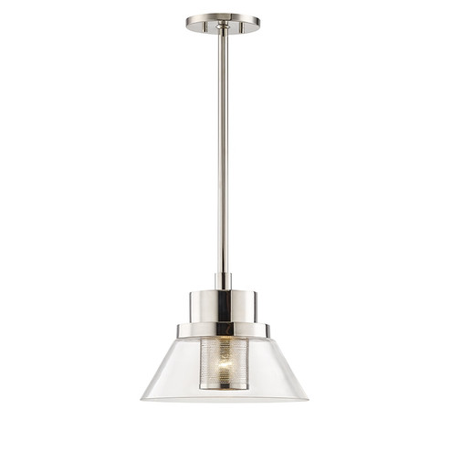Paoli One Light Pendant in Polished Nickel (70|4031PN)