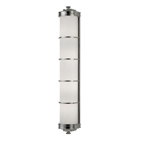 Albany Four Light Wall Sconce in Polished Nickel (70|3833PN)