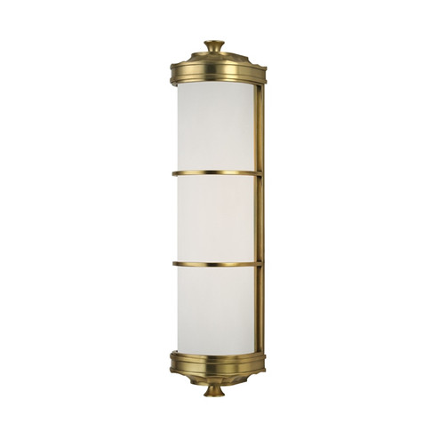 Albany Two Light Wall Sconce in Aged Brass (70|3832AGB)