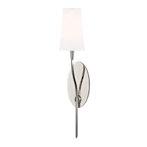 Rutland One Light Wall Sconce in Polished Nickel (70|3711PNWS)