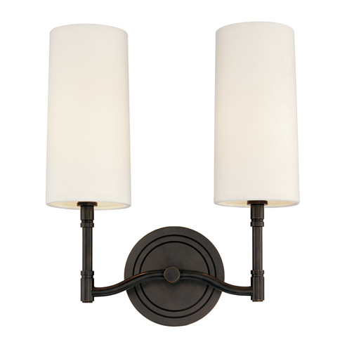 Dillon Two Light Wall Sconce in Old Bronze (70|362OB)