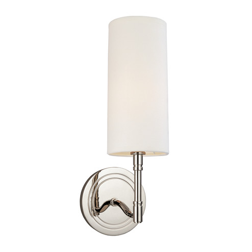 Dillon One Light Wall Sconce in Polished Nickel (70|361PN)
