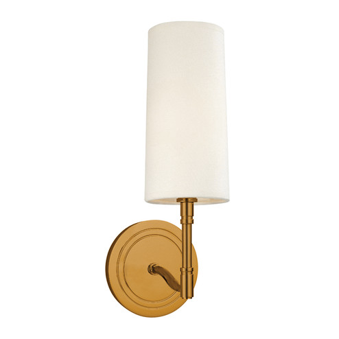 Dillon One Light Wall Sconce in Aged Brass (70|361AGB)