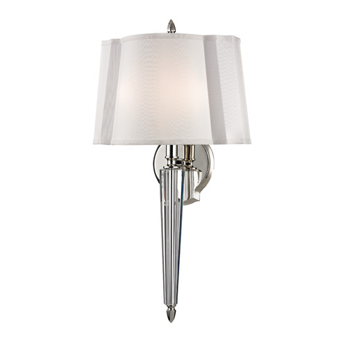 Oyster Bay Two Light Wall Sconce in Polished Nickel (70|3611PN)