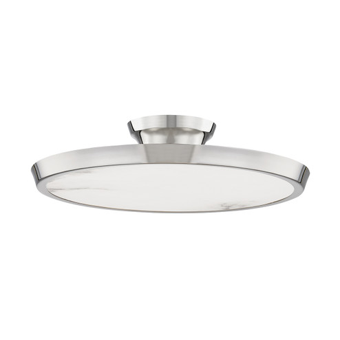 Draper LED Flush Mount in Polished Nickel (70|3600PN)