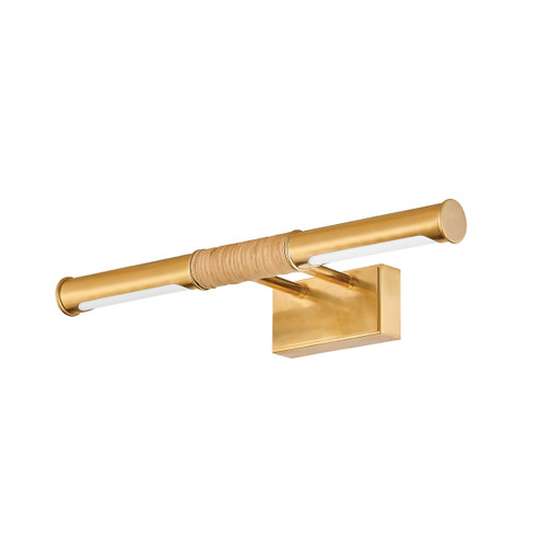 Hallstead LED Picture Light in Aged Brass (70|3518AGB)