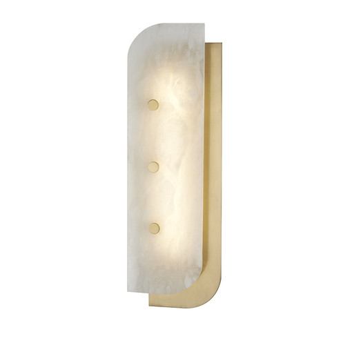 Yin & Yang LED Wall Sconce in Aged Brass (70|3319AGB)