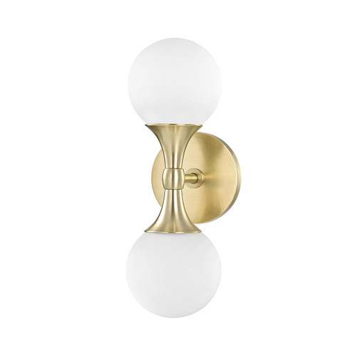 Astoria LED Wall Sconce in Aged Brass (70|3302AGB)