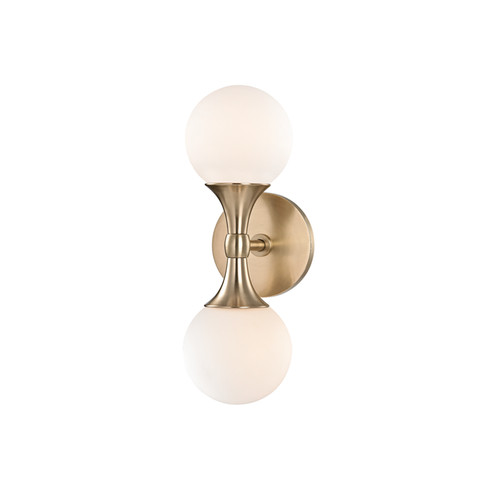 Astoria LED Wall Sconce in Aged Brass (70|3302AGB)