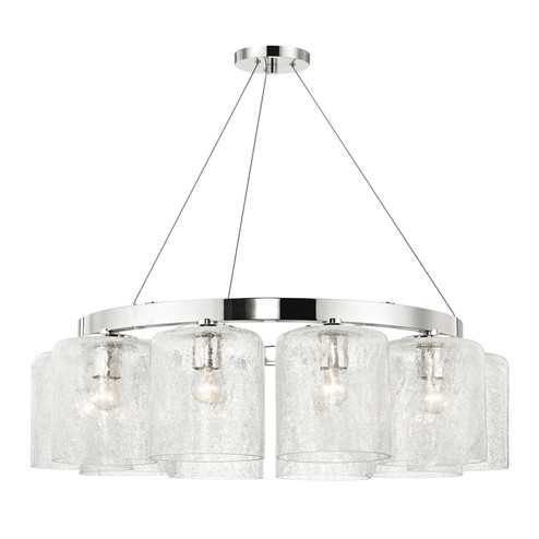 Charles Ten Light Chandelier in Polished Nickel (70|3234PN)