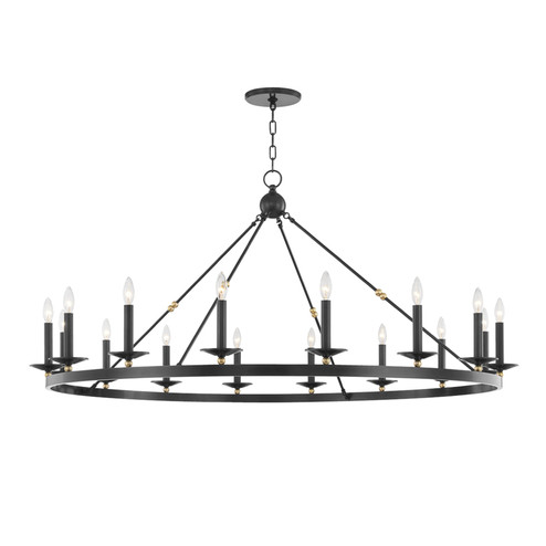 Allendale 16 Light Chandelier in Aged Old Bronze (70|3216AOB)