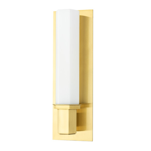 Walton One Light Bath Bracket in Aged Brass (70|320AGB)