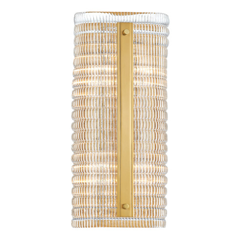 Athens Four Light Wall Sconce in Aged Brass (70|2854AGB)