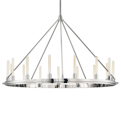 Chambers 15 Light Pendant in Polished Nickel (70|2758PN)