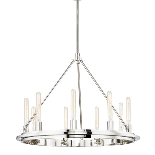 Chambers Nine Light Pendant in Polished Nickel (70|2732PN)