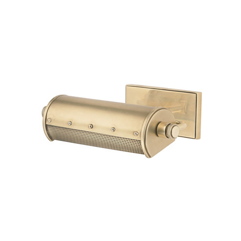 Gaines One Light Picture Light in Aged Brass (70|2100AGB)