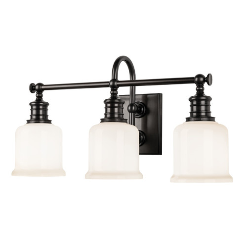 Keswick Three Light Bath Bracket in Old Bronze (70|1973OB)
