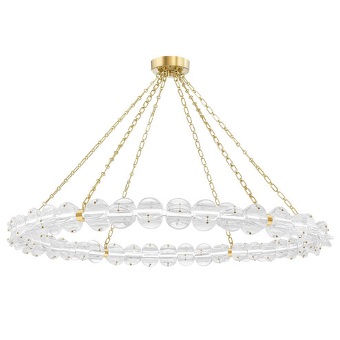 Lindley LED Chandelier in Aged Brass (70|1955AGB)