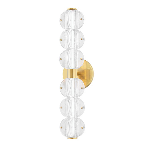 Lindley LED Bath Bracket in Aged Brass (70|1906AGB)