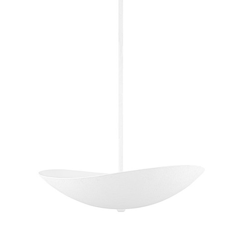 Fabius LED Pendant in White Plaster (70|1424WP)