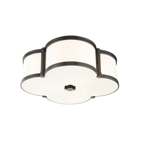 Chandler Three Light Flush Mount in Old Bronze (70|1216OB)