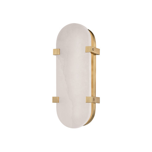 Skylar LED Wall Sconce in Aged Brass (70|1114AGB)