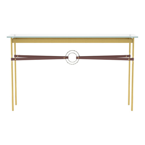 Equus Console Table in Modern Brass (39|7501188685LBVA0714)