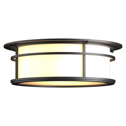 Province Two Light Outdoor Flush Mount in Coastal Burnished Steel (39|365650SKT78GG0218)
