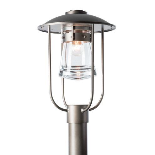 Erlenmeyer One Light Outdoor Post Mount in Coastal Burnished Steel (39|347295SKT78ZM0467)