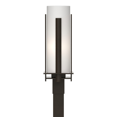 Vertical Bar One Light Outdoor Post Mount in Coastal Oil Rubbed Bronze (39|347288SKT14GG0040)