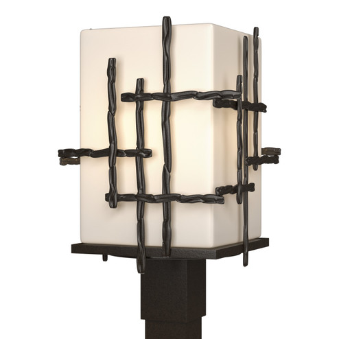 Tura One Light Outdoor Post Mount in Coastal Oil Rubbed Bronze (39|342023SKT14GG0084)