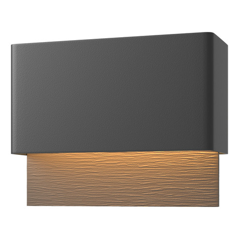 Stratum LED Outdoor Wall Sconce in Coastal Black (39|302630LED8077)