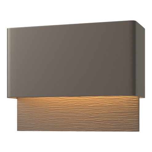 Stratum LED Outdoor Wall Sconce in Coastal Dark Smoke (39|302630LED7777)