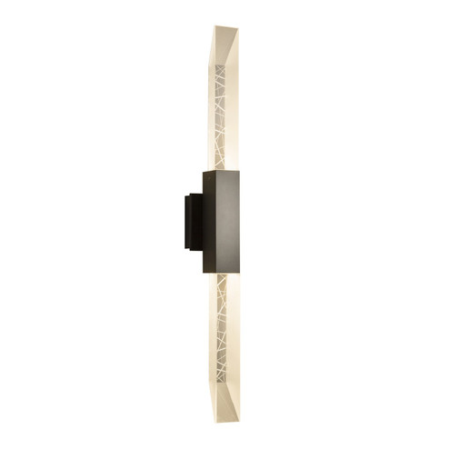 Refraction Two Light Outdoor Wall Sconce in Coastal Oil Rubbed Bronze (39|302623SKT14ZM0618)