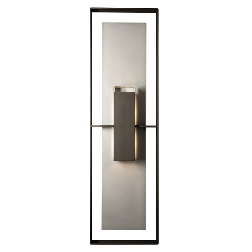 Shadow Box Two Light Outdoor Wall Sconce in Coastal Oil Rubbed Bronze (39|302608SKT1477ZM0736)