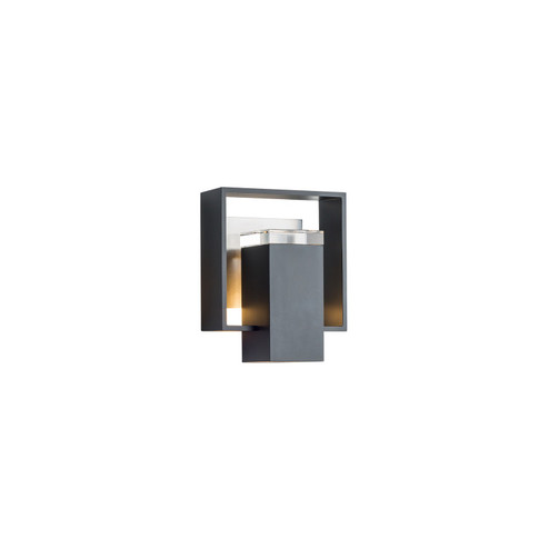 Shadow Box One Light Outdoor Wall Sconce in Coastal Burnished Steel (39|302601SKT7814ZM0546)