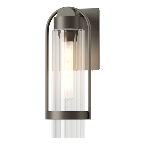 Alcove One Light Outdoor Wall Sconce in Coastal Dark Smoke (39|302555SKT77ZM0741)