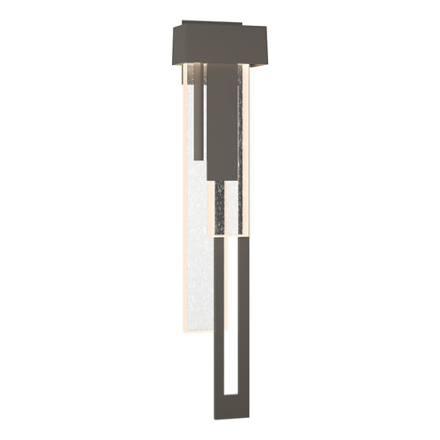 Rainfall LED Outdoor Wall Sconce in Coastal Dark Smoke (39|302533LEDRGT77II0596)