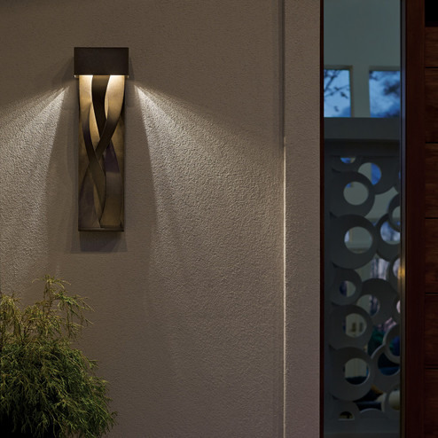 Tress LED Outdoor Wall Sconce in Coastal Burnished Steel (39|302529LED78)