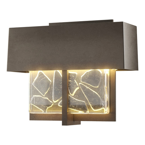 Shard LED Outdoor Wall Sconce in Coastal Dark Smoke (39|302515LED77YP0501)