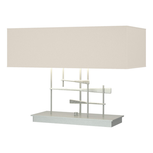 Cavaletti Two Light Table Lamp in Vintage Platinum (39|277670SKT82SE2010)