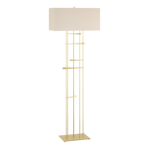 Cavaletti One Light Floor Lamp in Modern Brass (39|237670SKT86SE2302)