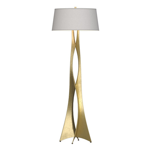 Moreau One Light Floor Lamp in Modern Brass (39|233070SKT86SE2202)