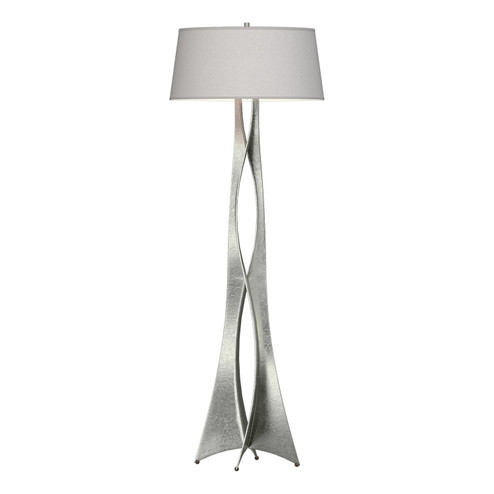 Moreau One Light Floor Lamp in Sterling (39|233070SKT85SE2202)