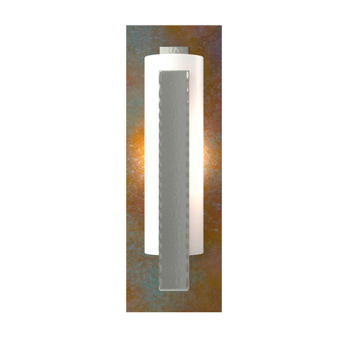 Vertical Bar One Light Wall Sconce in Sterling (39|217186SKT85CPGG0065)
