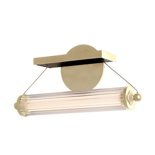 Libra Libra LED Sconce in Soft Gold (39|209105LED84WBZM0691)