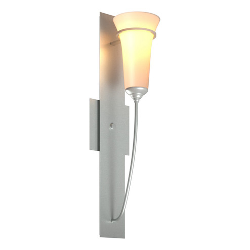 Banded One Light Wall Sconce in Vintage Platinum (39|206251SKT82GG0068)