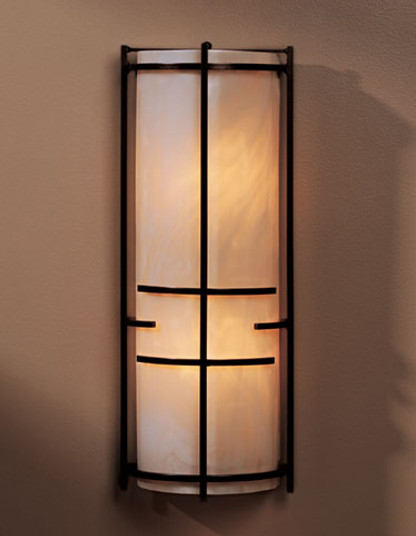 Banded Two Light Wall Sconce in Modern Brass (39|205910SKT86CC0412)