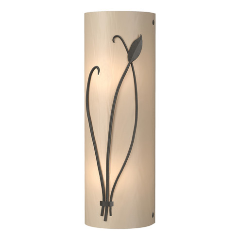 Leaf Forged Leaf and Stem Sconce in White (39|205770SKTLFT02CC0410)