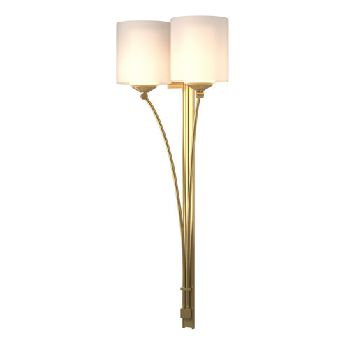 Formae Formae Contemporary 2 Light Sconce in White (39|204672SKT02GG0169)